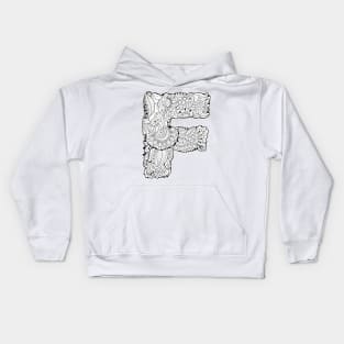 Letter F Kids Hoodie